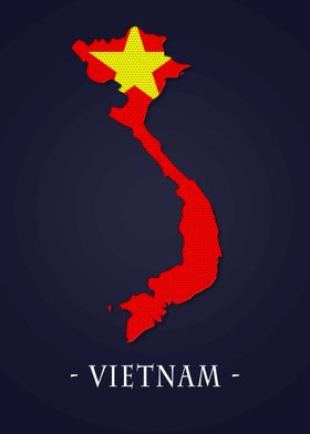 Map County Vietnam