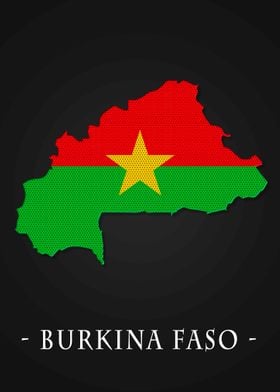 Map County Burkina Faso