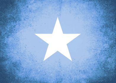 Somalia vintage flag