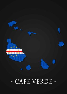 Map County Cape Verde