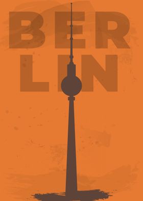 berlin city poster 