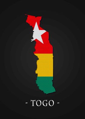 Map County Togo