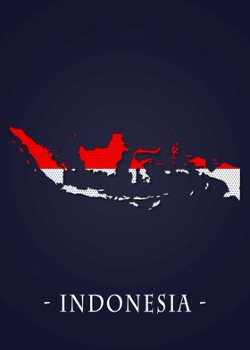 Map County Indonesian