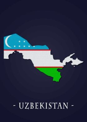 Map County Urbekistan