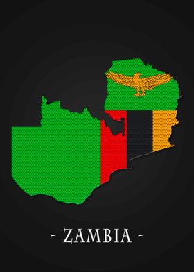 Map County Zambia