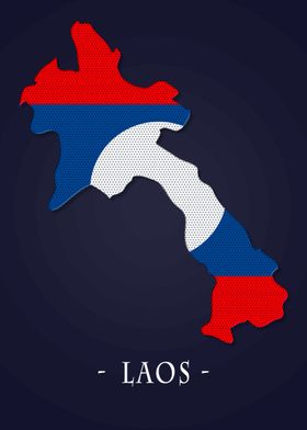 Map County Laos