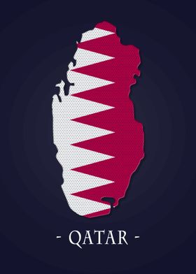 Map County Qatar