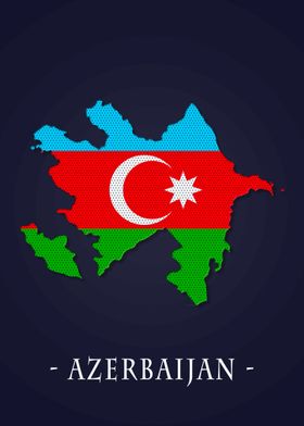 Map Asians  Azerbaijan