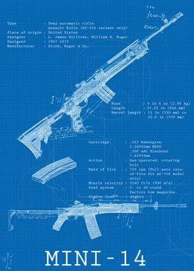 Mini 14 Blueprints