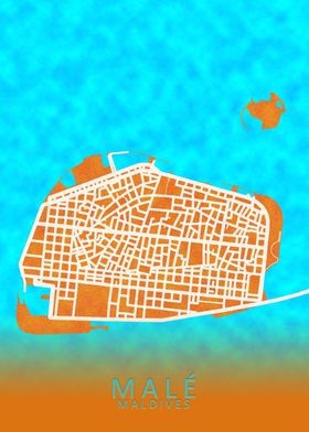 Male Maldives City Map