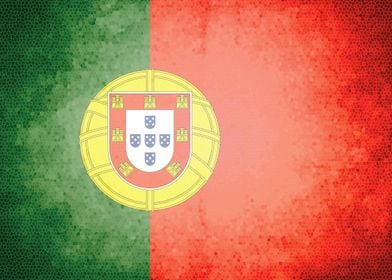 Portugal vintage flag