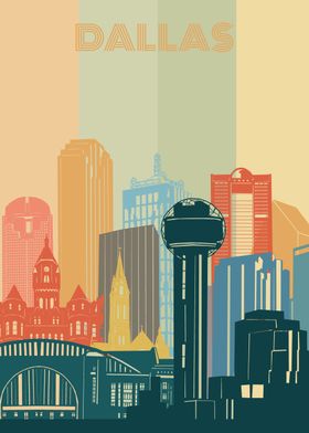 dallas city retro