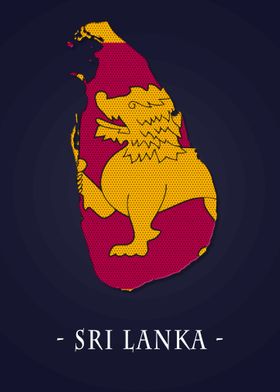 Map County Sri Lanka