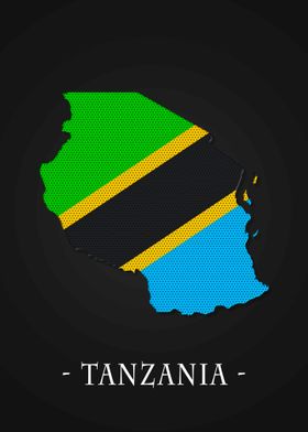 Map County Tanzania