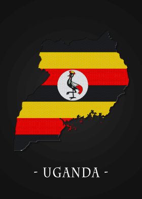 Map County Uganda