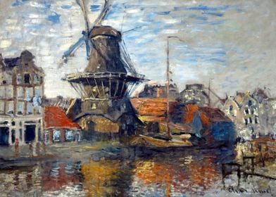 Windmill in Amsterdam