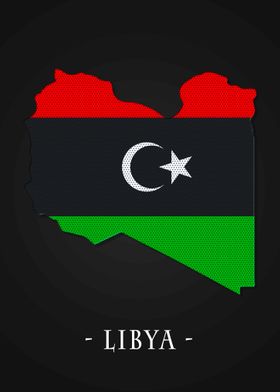 Map County Libya