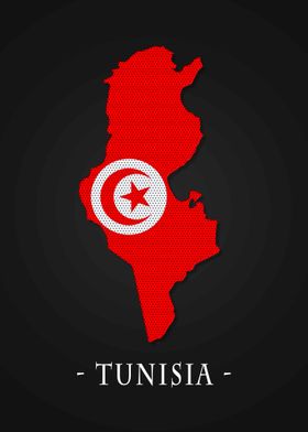 Map County Tunisia