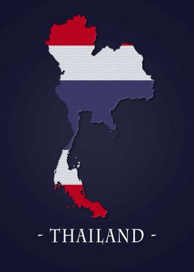 Map County Thailand