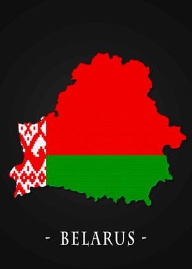 Map County Belarus