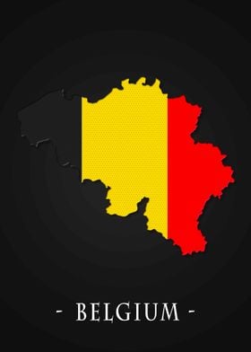 Map County Belgium