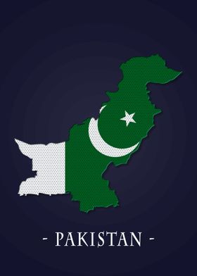 Map County Pakistan