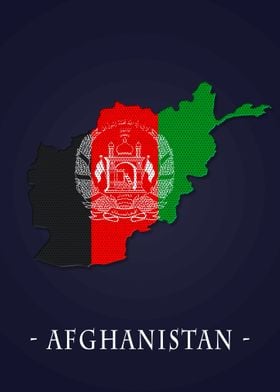 Map Asians Afganistan