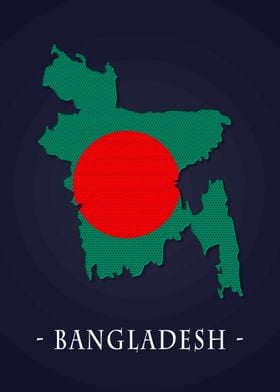 Map Asians Bangladesh