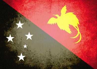 Papua New Guinea flag