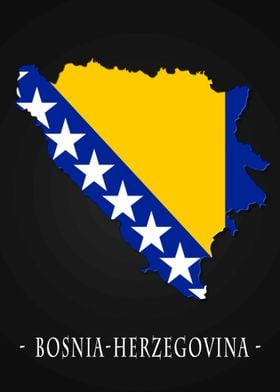 Map County Bosnia