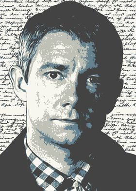 Martin Freeman Artwork