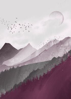 Purple hills