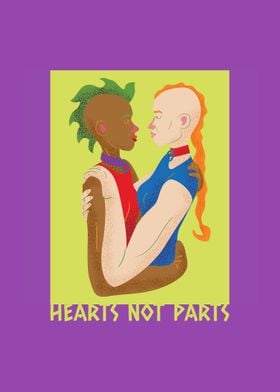 LGBT Hearts not parts