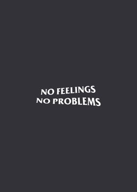 no feeling