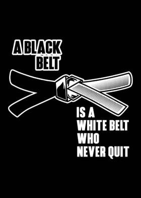 Martial Arts Black Bel