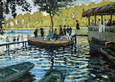 Monet La Grenouillere