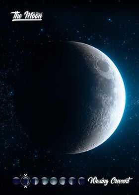 Moon Phase Waxing Crescent