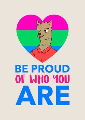 Be proud of who you are