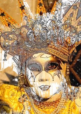 Mask Golden Queen