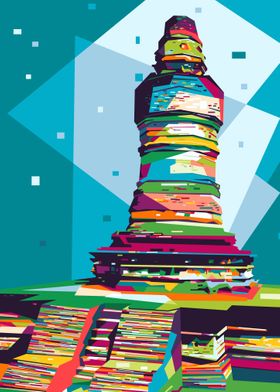 Muara Takus Tample in WPAP