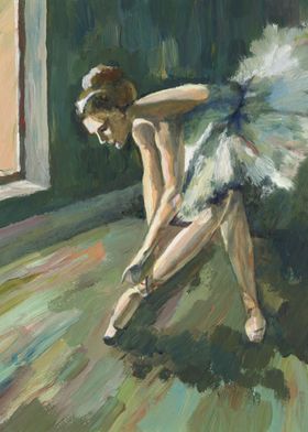 Ballerina Painting Acrylic