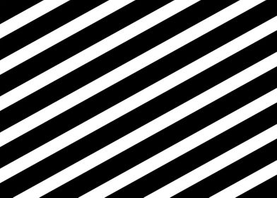 Black White Slanted Lines