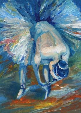 Ballerina Painting Acrylic