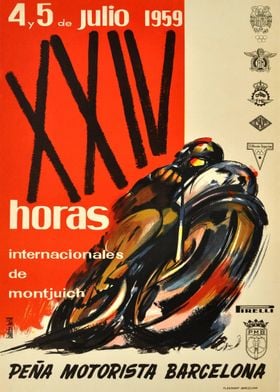 24 Horas Montjuich Julio 1959