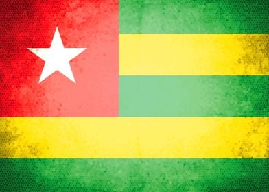 Togo vintage flag