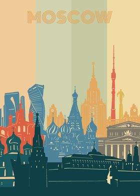 moscow city retro