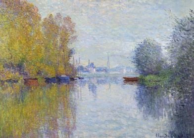 Monet Autumn on the Seine