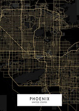 Phoenix Gold City Map 