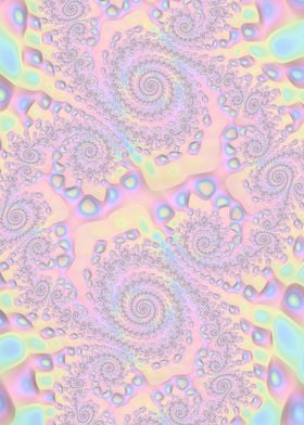 Swirly Pastel Fractal