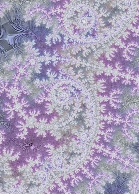 Blue and Purple Fractal